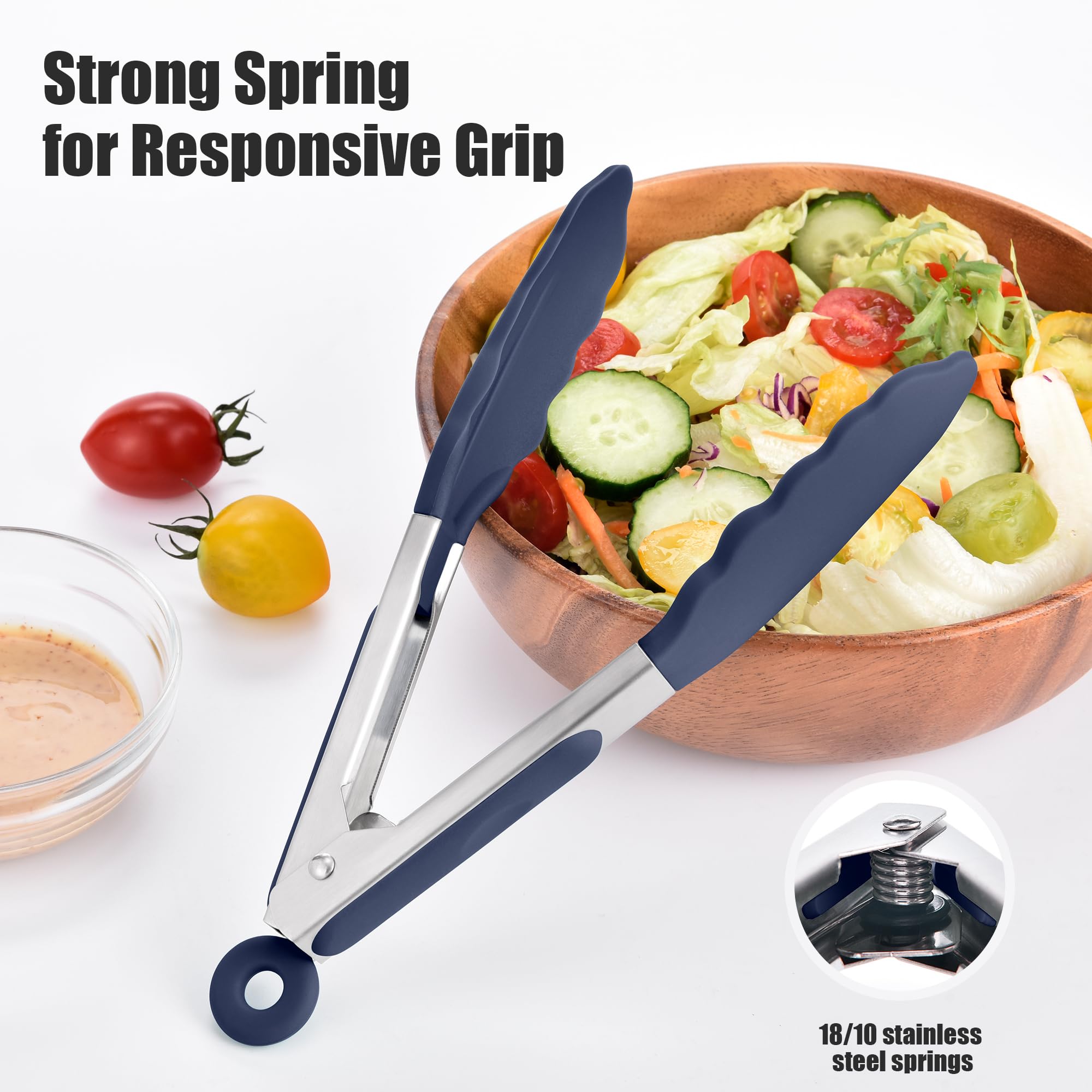 Doosu wall-hanging loop stores tongs within easy reach