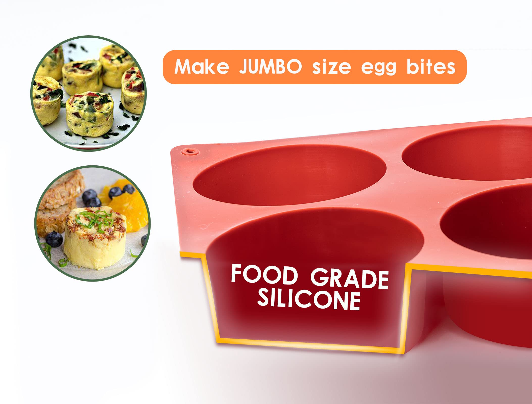 Dootafy silicone molds easy-release twist for quick release and simple cleanup.