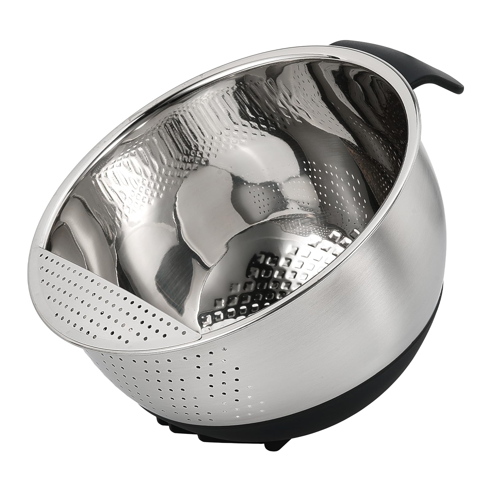 DOPMEP rice washing bowl with strainer for thorough grain rinsing