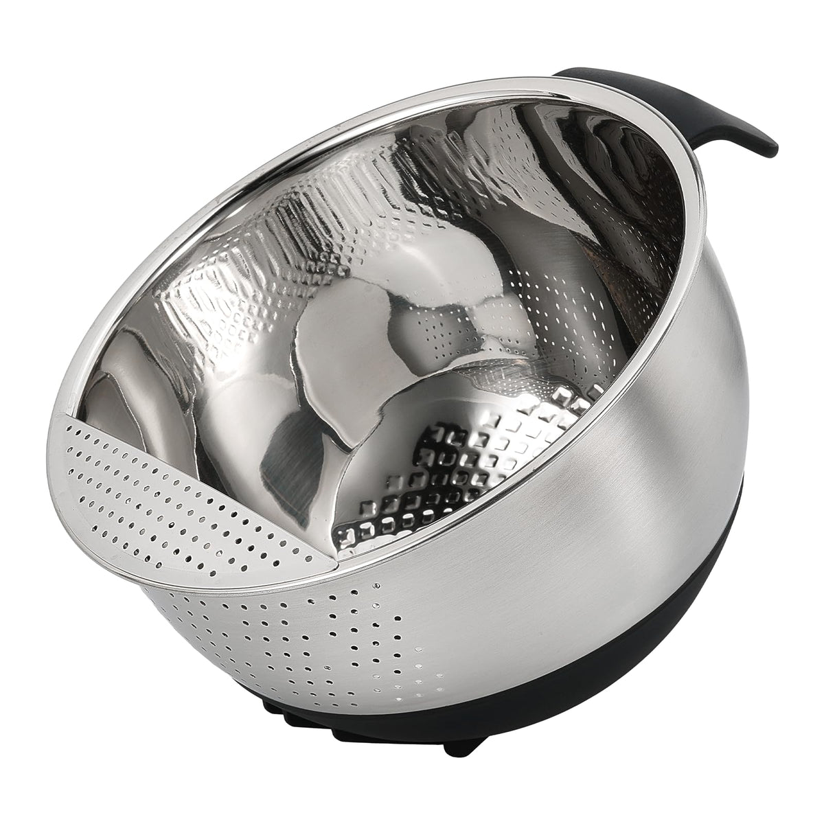 DOPMEP rice washing bowl with strainer for thorough grain rinsing
