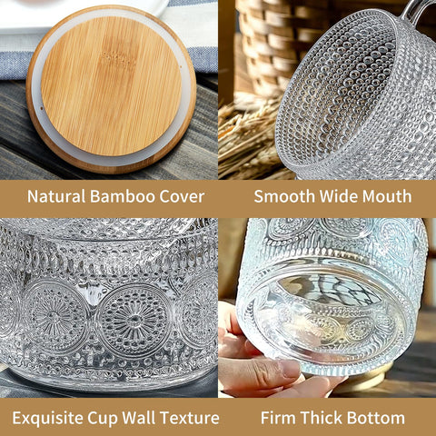 DOPUDO bamboo lids and rose-gold spoons keep drinks fresh and elegant