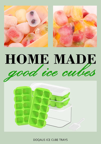 DOQAUS BPA-free silicone trays for safe repeated use.