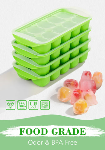 DOQAUS storage bin and scoop for convenient ice serving.