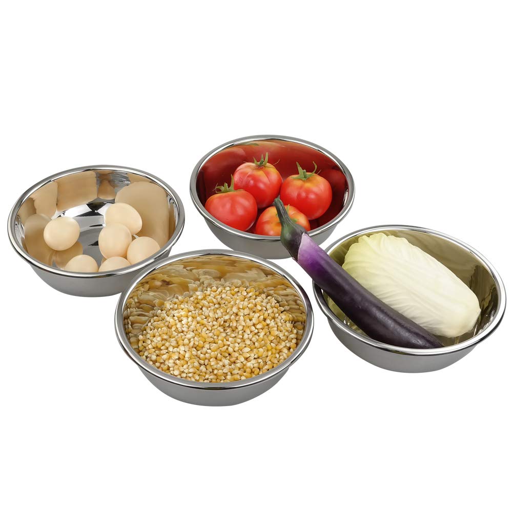 Doryh nesting bowls save space by stacking neatly in the cabinet.