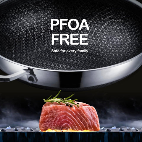 DOTCLAD even-heat-transfer design delivers consistent searing across batches.