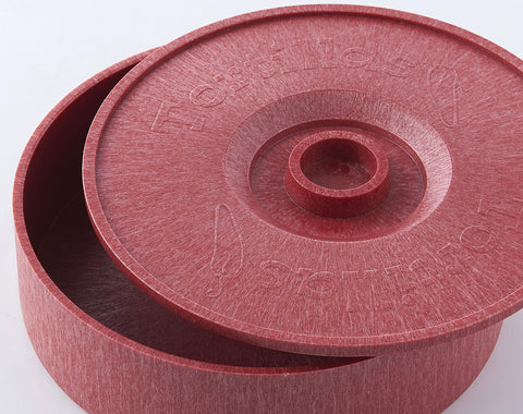 DOTERNITY tortilla warmer red color adds vibrant kitchen appeal