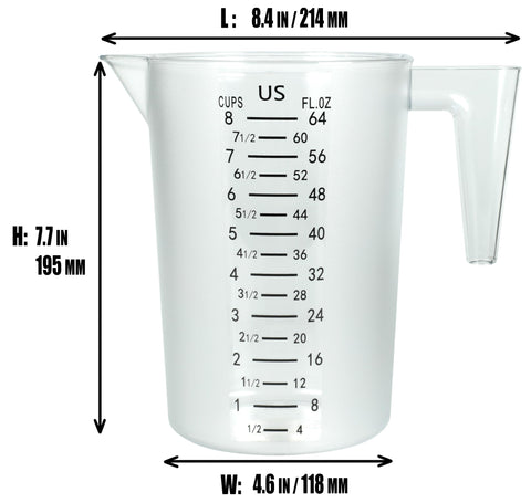 Dotinghux large pour spout helps prevent spills during kitchen tasks