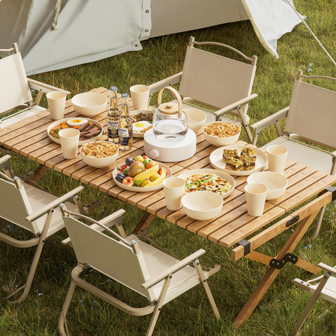 Dotpilgo dinnerware set stack, compact and space-saving for small kitchens.