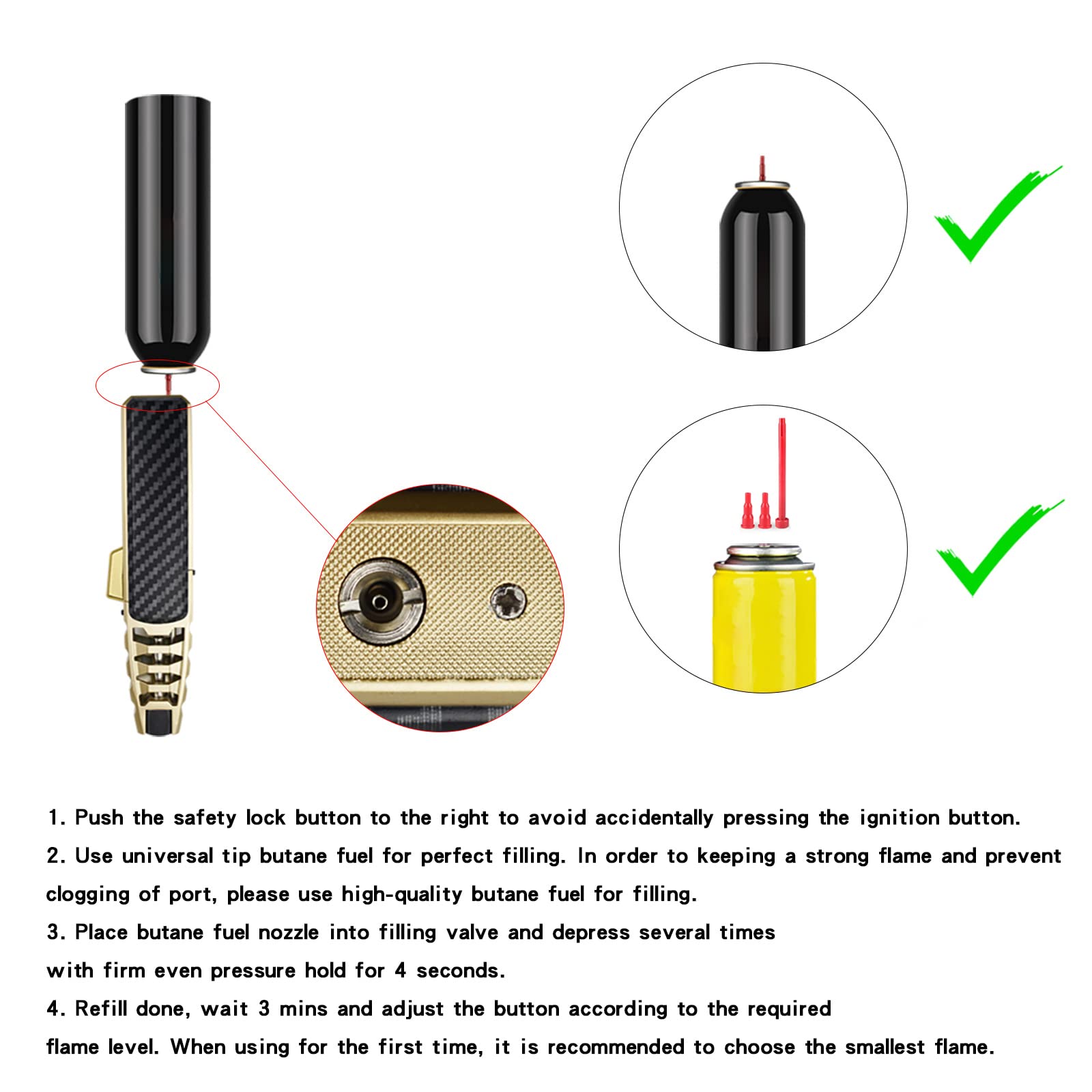 DOUBFIVSY adjustable flame wheel enables customizable heat for candles or grilling
