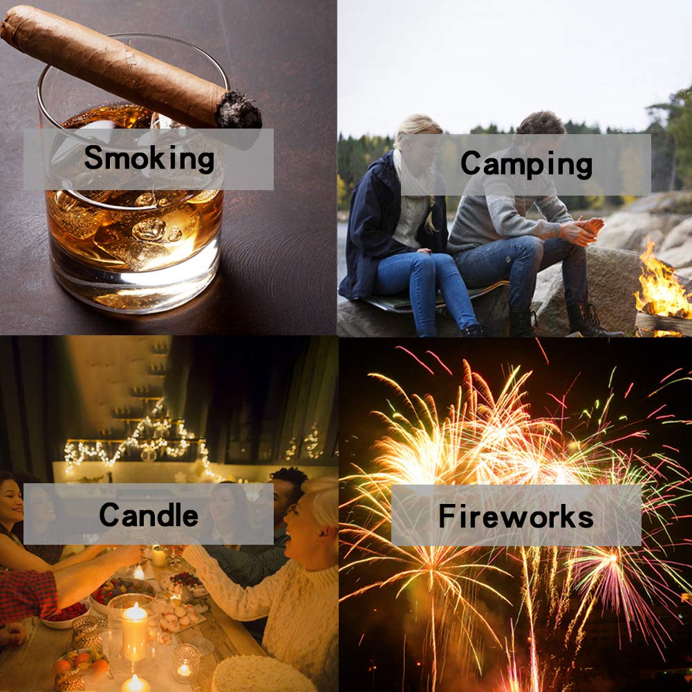 DOUBFIVSY versatile lighter for candles, BBQ, camping and kitchen tasks