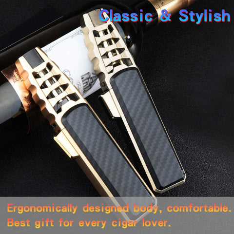 DOUBFIVSY windproof jet flame ideal for outdoor cooking and camping