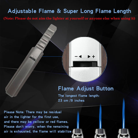 DOUBFIVSY deluxe gift box torch makes a stylish, practical present