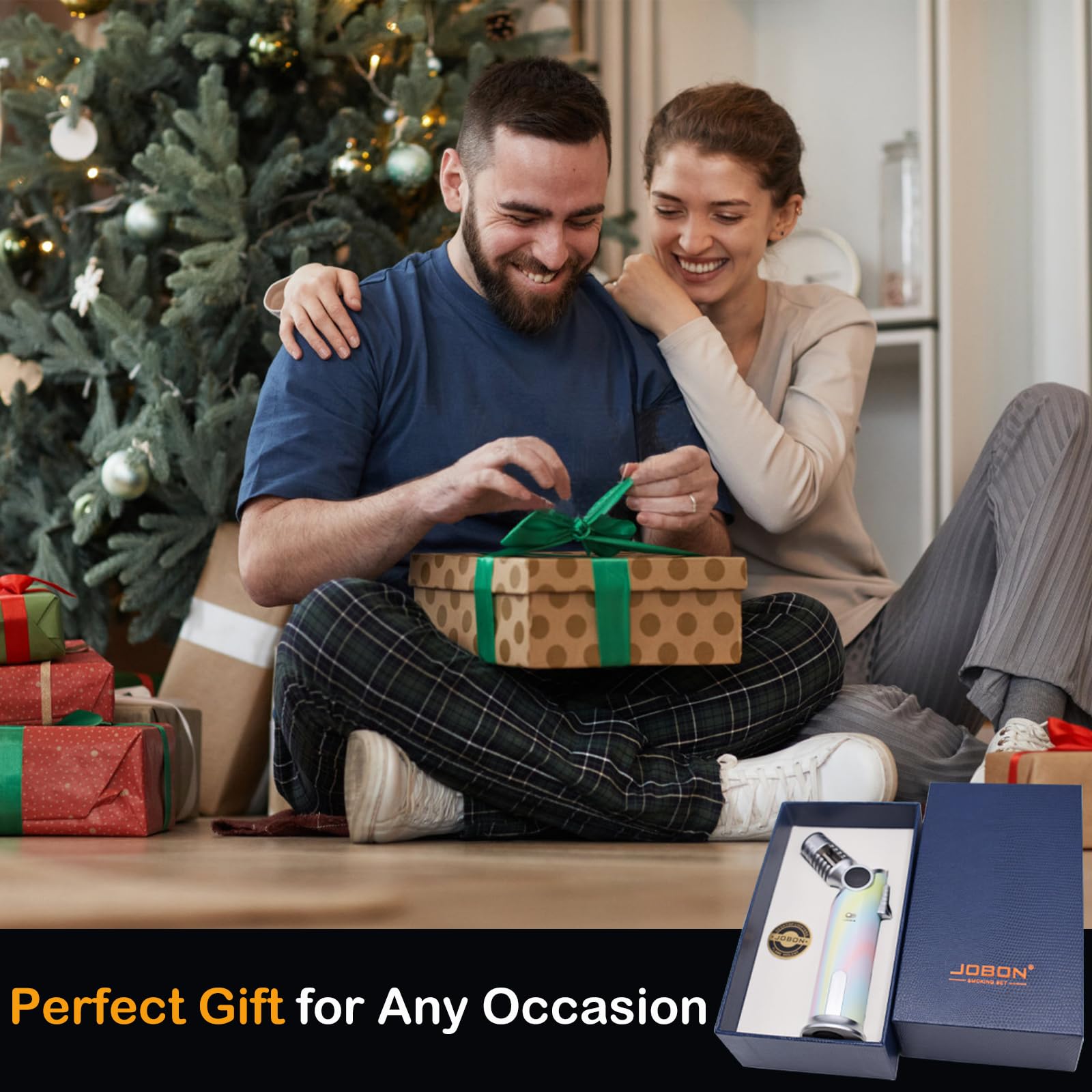 DOUBFIVSY gift-ready torch box ideal as a thoughtful present