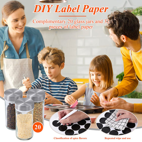 Double 2 C inside shaker top protects contents and simplifies pouring