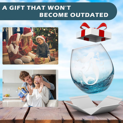 DOUDIZHU stemless glass on desk for everyday use at home or office