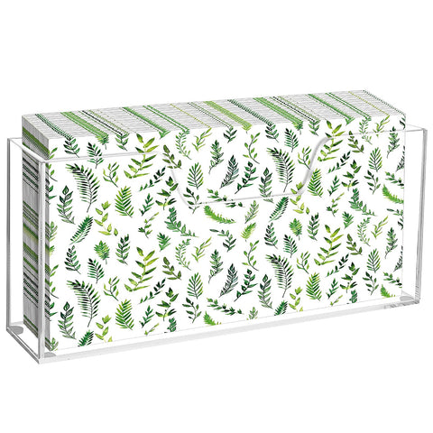 Douildhaiy clear acrylic napkin holder for vertical table display