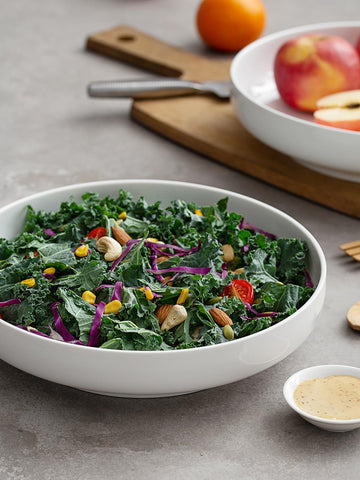 DOWAN 10-inch serving bowls highlight color and generous portions