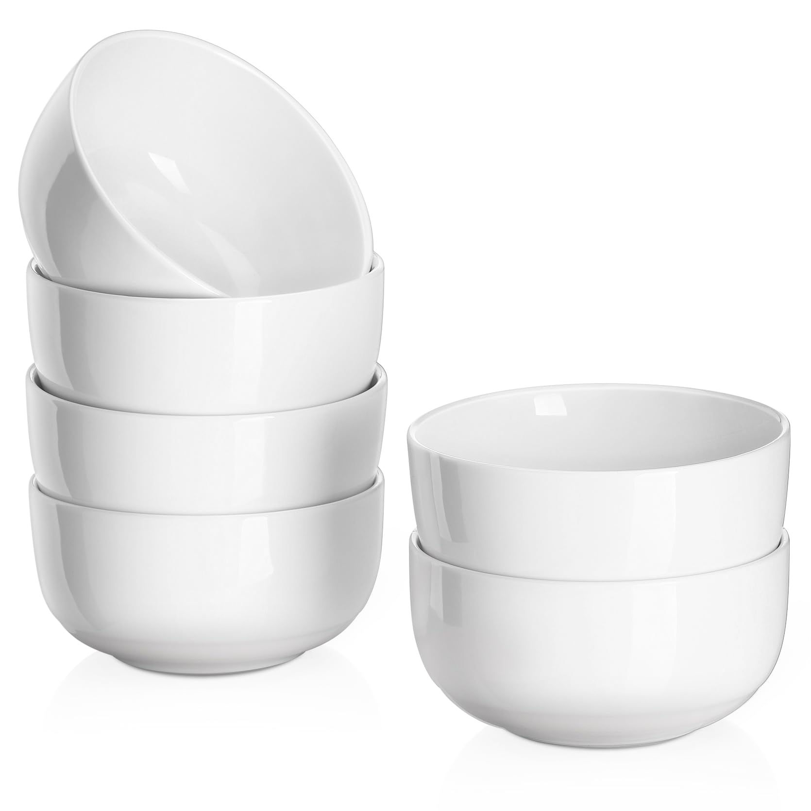 DOWAN 10 oz small bowls set for portion-controlled desserts and sides.