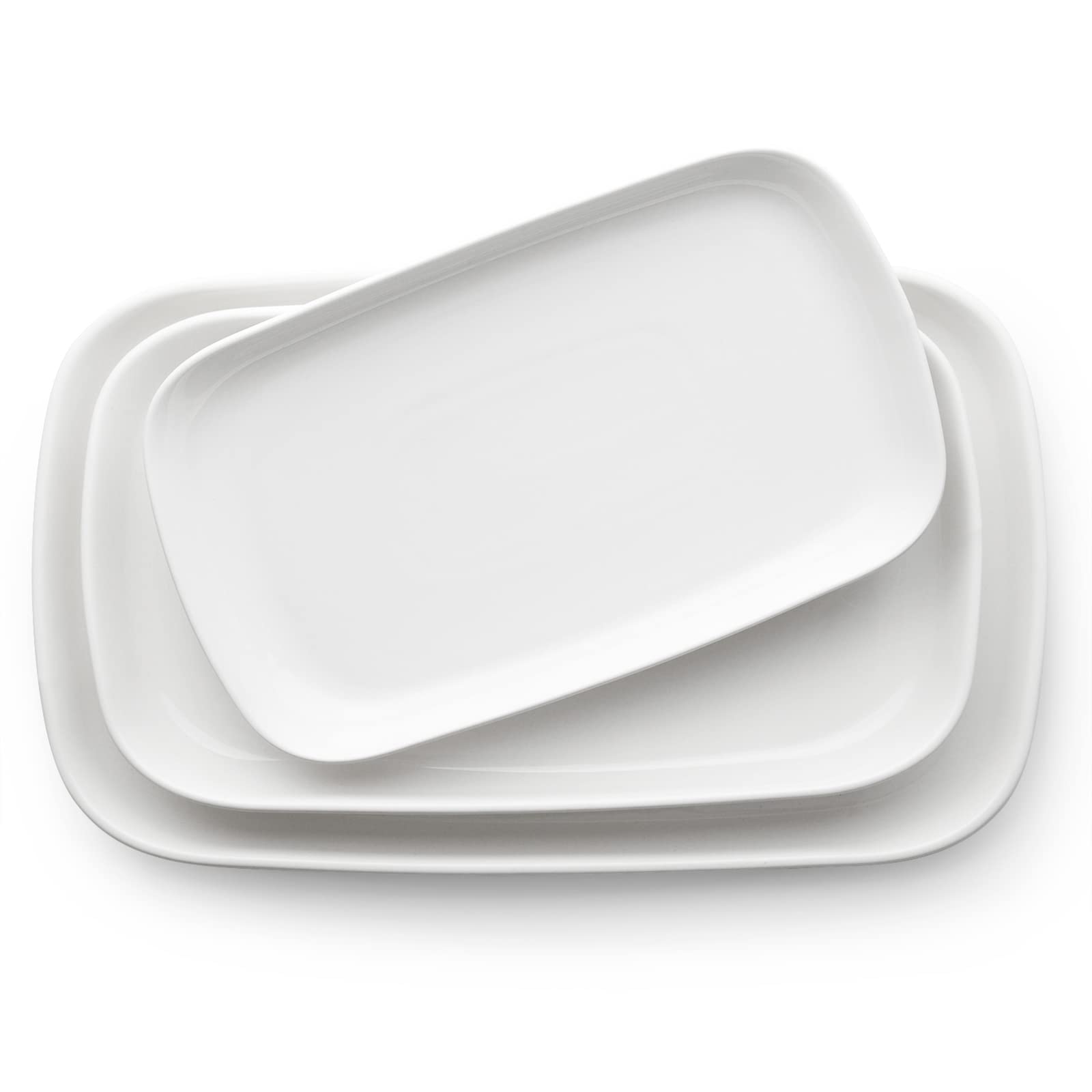 Dowan 16-inch rectangle serving platter for elegant entertaining