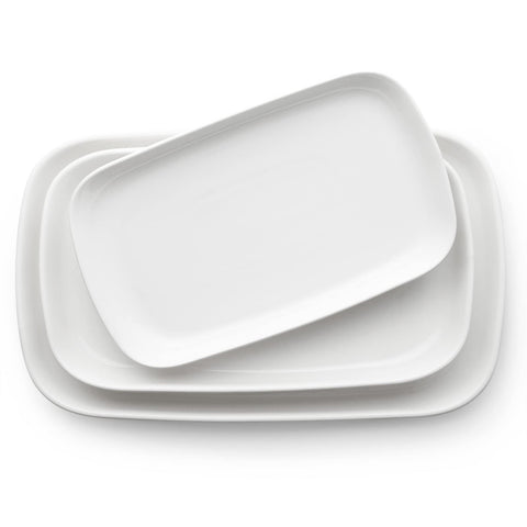 Dowan 16-inch rectangle serving platter for elegant entertaining