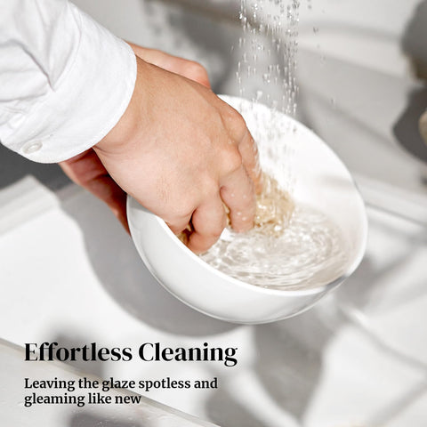 DOWAN bowls safe in dishwasher and microwave for convenient cleaning.