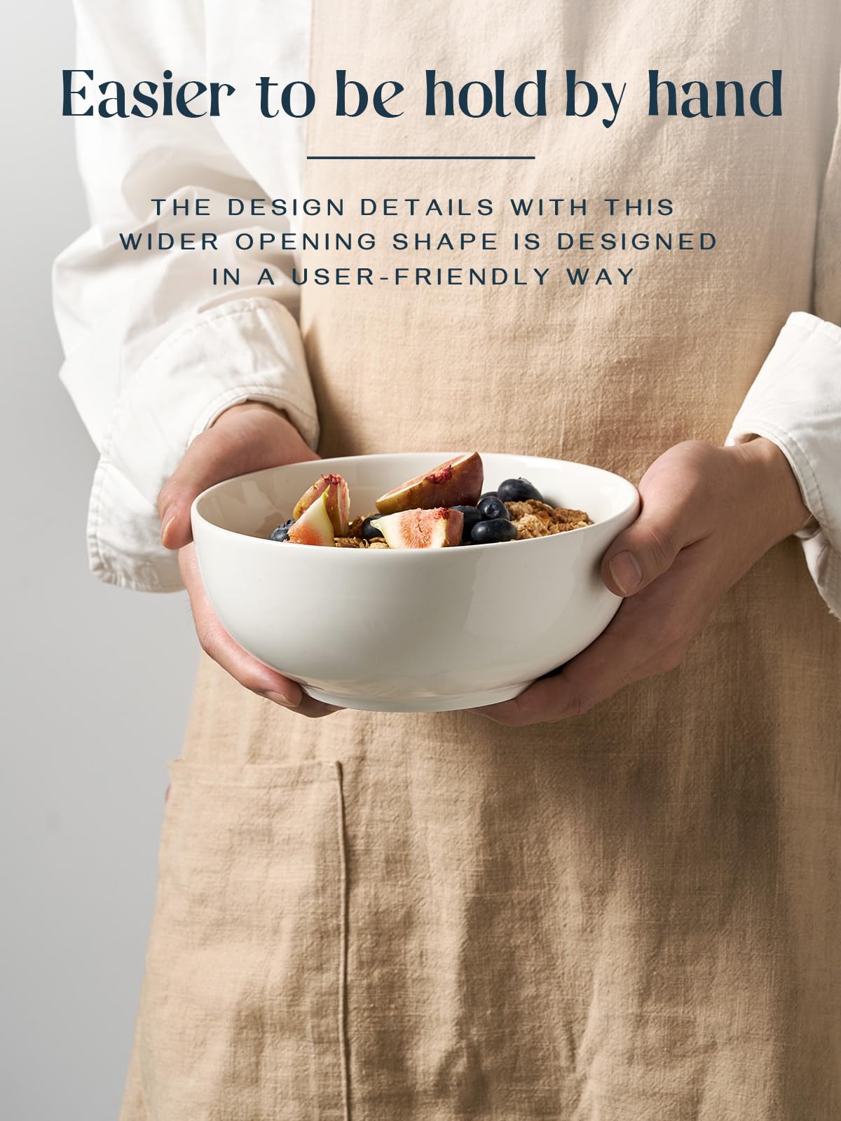 DOWAN bowls shown in dishwasher-safe setup for easy cleanup.