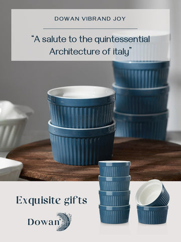 DOWAN airy blue glaze adds timeless style to table setting