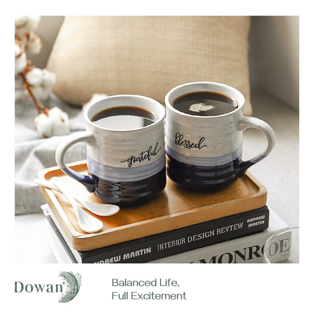 DOWAN blessed grateful mug as a thank you gift for family