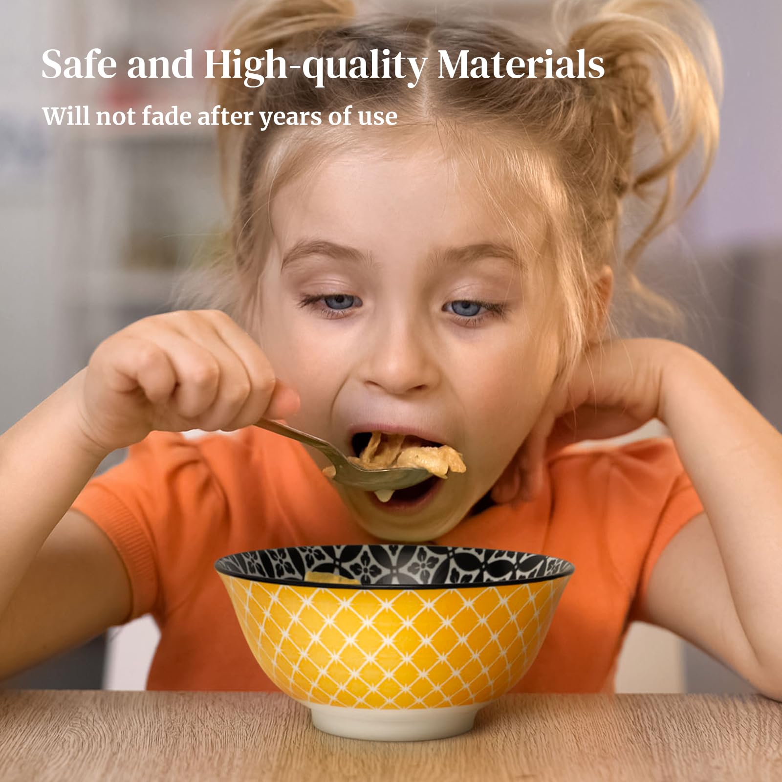 DOWAN 23oz bowls are microwave and dishwasher safe for easy cleanup.