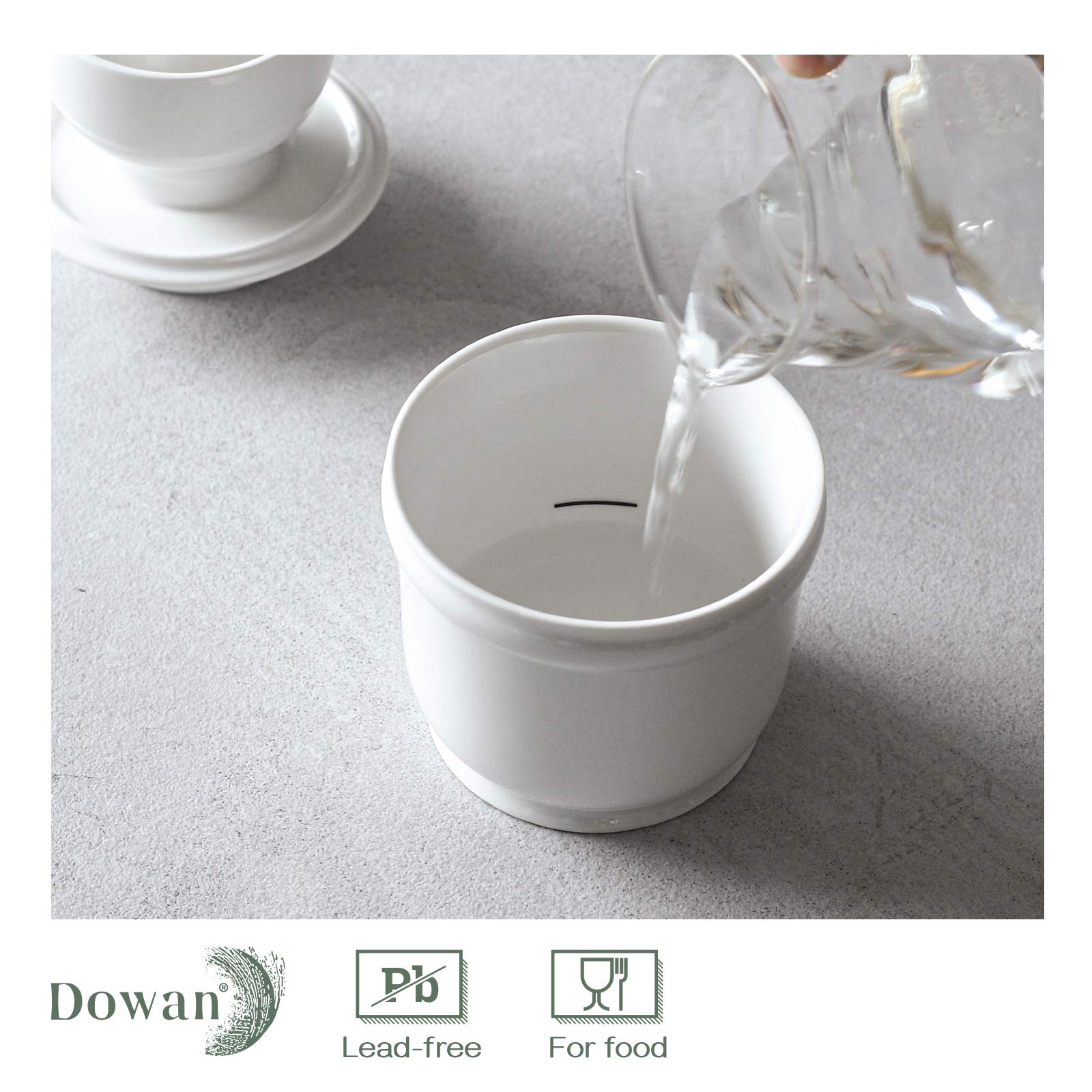 DOWAN butter crock on the counter, ready for spreading at any moment.