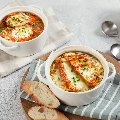 DOWAN ceramic soup bowls microwave safe for quick reheats