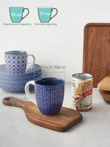 DOWAN porcelain mug with stain-resistant glaze keeps flavors pure.
