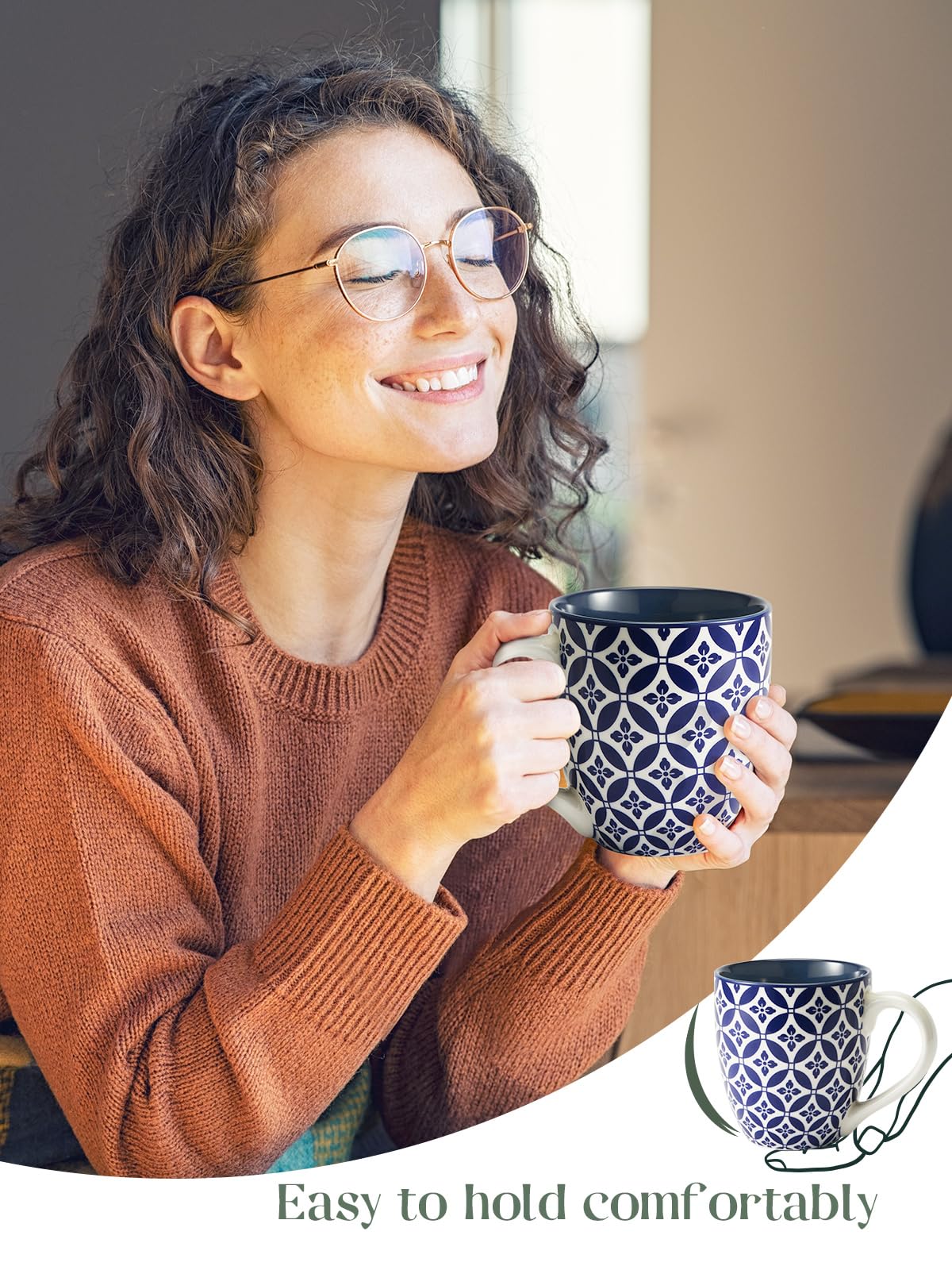 DOWAN dishwasher-safe mug delivers easy cleaning after everyday beverages.