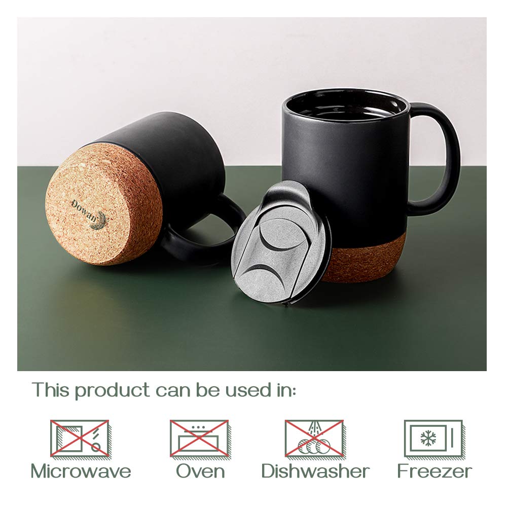 DOWAN gift-set mug pair is a thoughtful present for coffee lovers and tea fans.