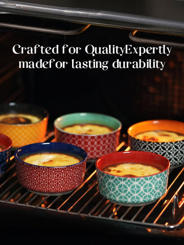 Gift-ready set brightens any table for entertaining.