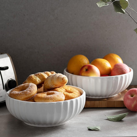 DOWAN bowls shown with dishwasher and microwave safe features