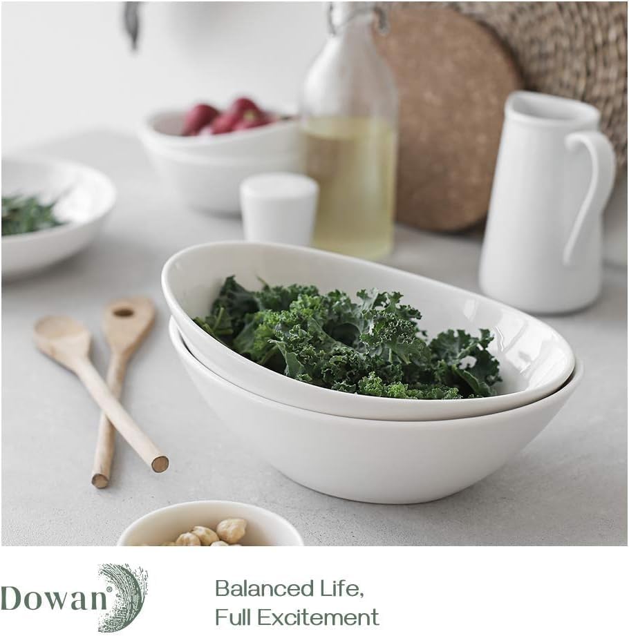 Dowan easy-clean glaze ensures quick cleanup after meals