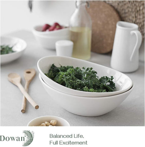 Dowan easy-clean glaze ensures quick cleanup after meals