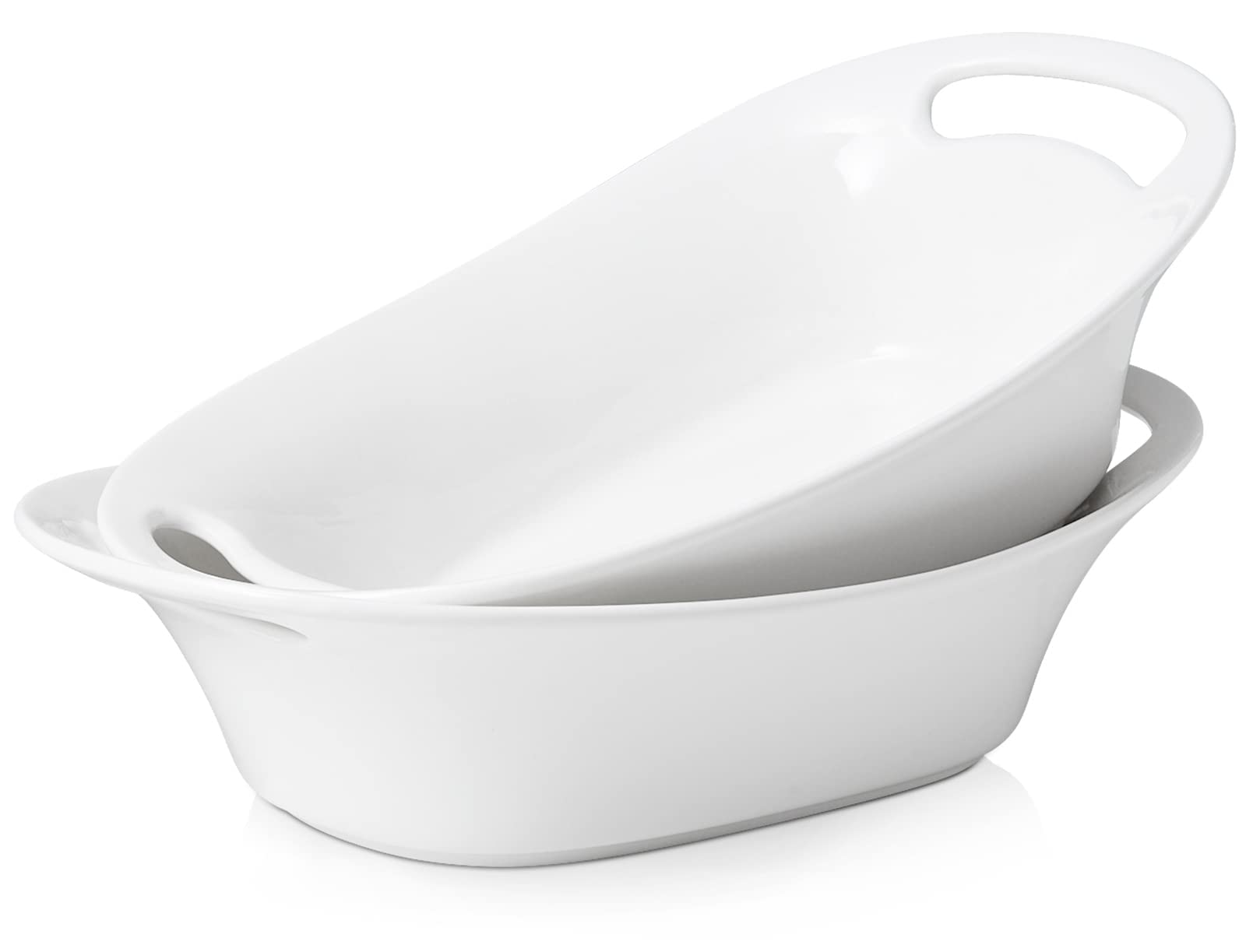 DOWAN large serving bowls with handles for easy transport of hot dishes.