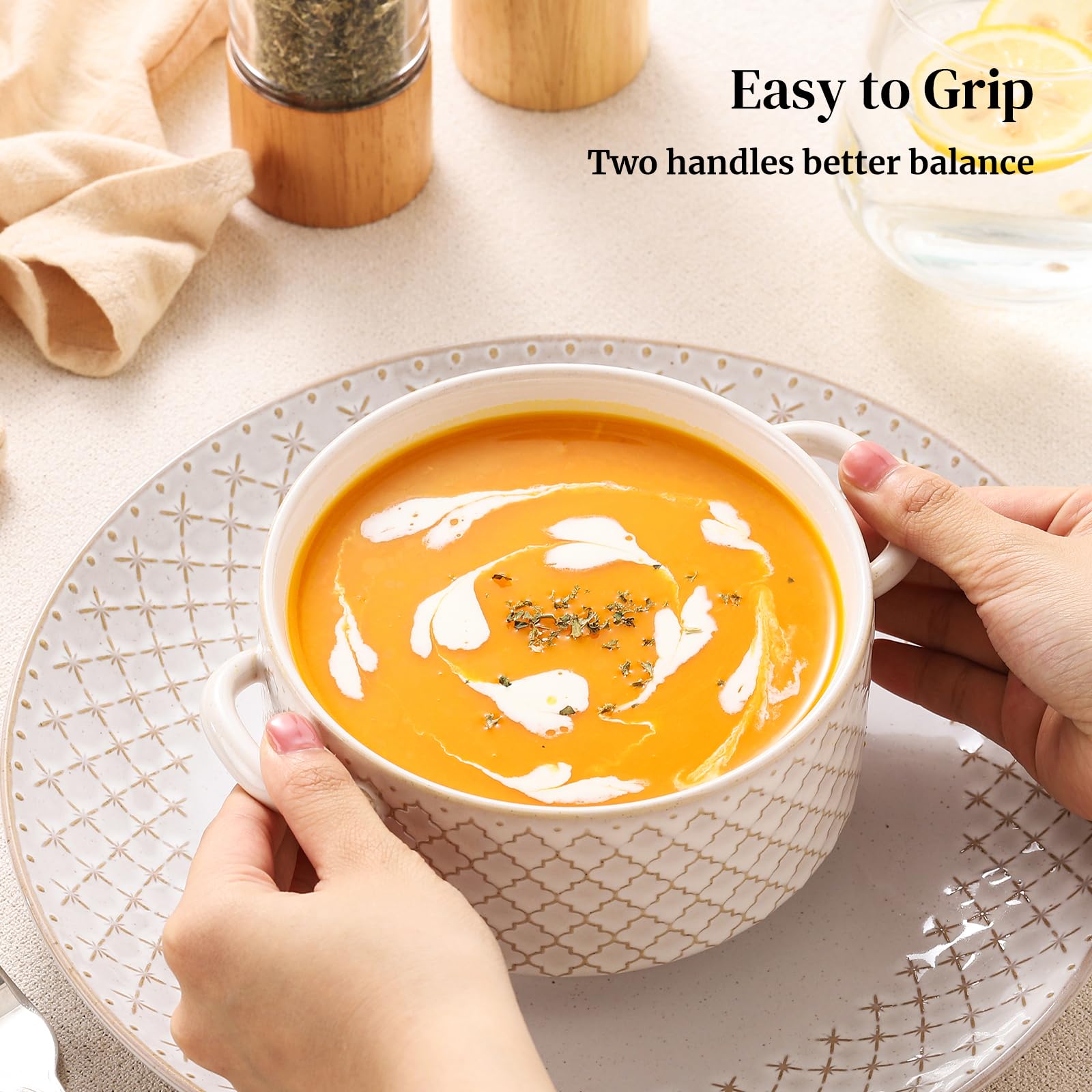 DOWAN microwave and dishwasher safe bowls for busy kitchens