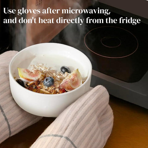 DOWAN microwave and dishwasher-safe bowls for quick reheating and cleaning