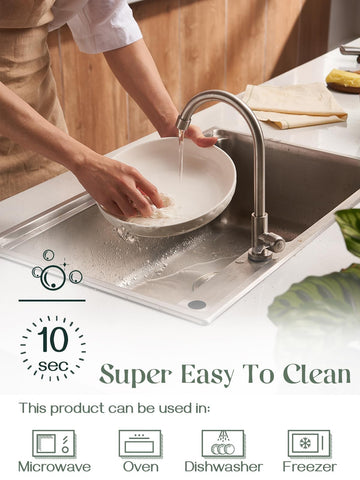 DOWAN microwave, dishwasher-safe bowls simplify quick meals.