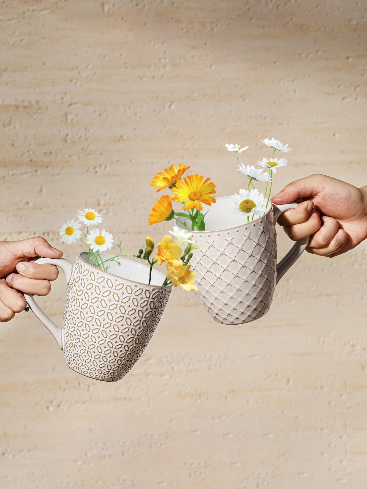 DOWAN mugs are microwave, oven, freezer, and dishwasher safe for convenient use