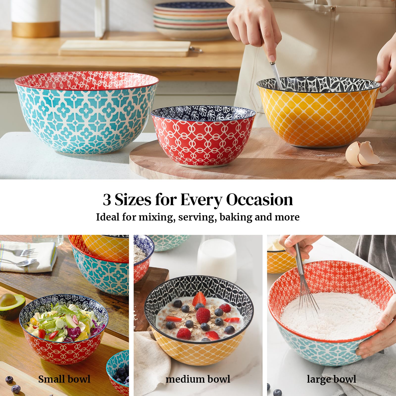 DOWAN nesting design keeps bowls compact yet accessible