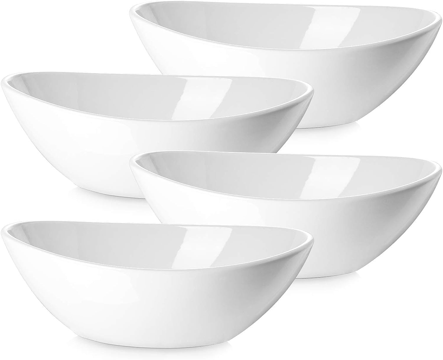 Dowan oval serving bowls set for an elegant buffet display