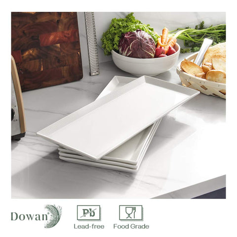 DOWAN oven-safe plate ready for reheating and effortless cleanup.