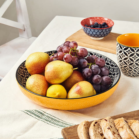 DOWAN pasta bowls set, 70 oz capacity, perfect for pasta nights and leftovers.