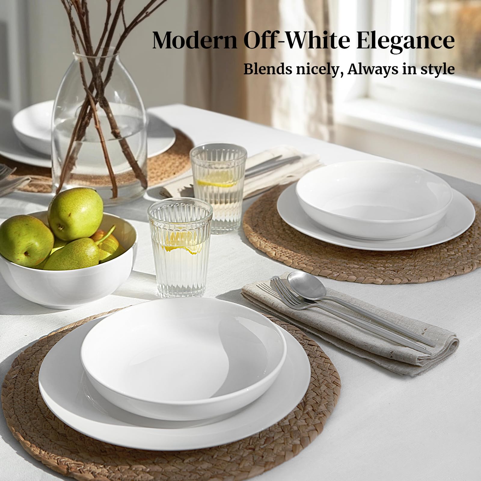 DOWAN dishwasher-safe bowls for easy cleaning after meals