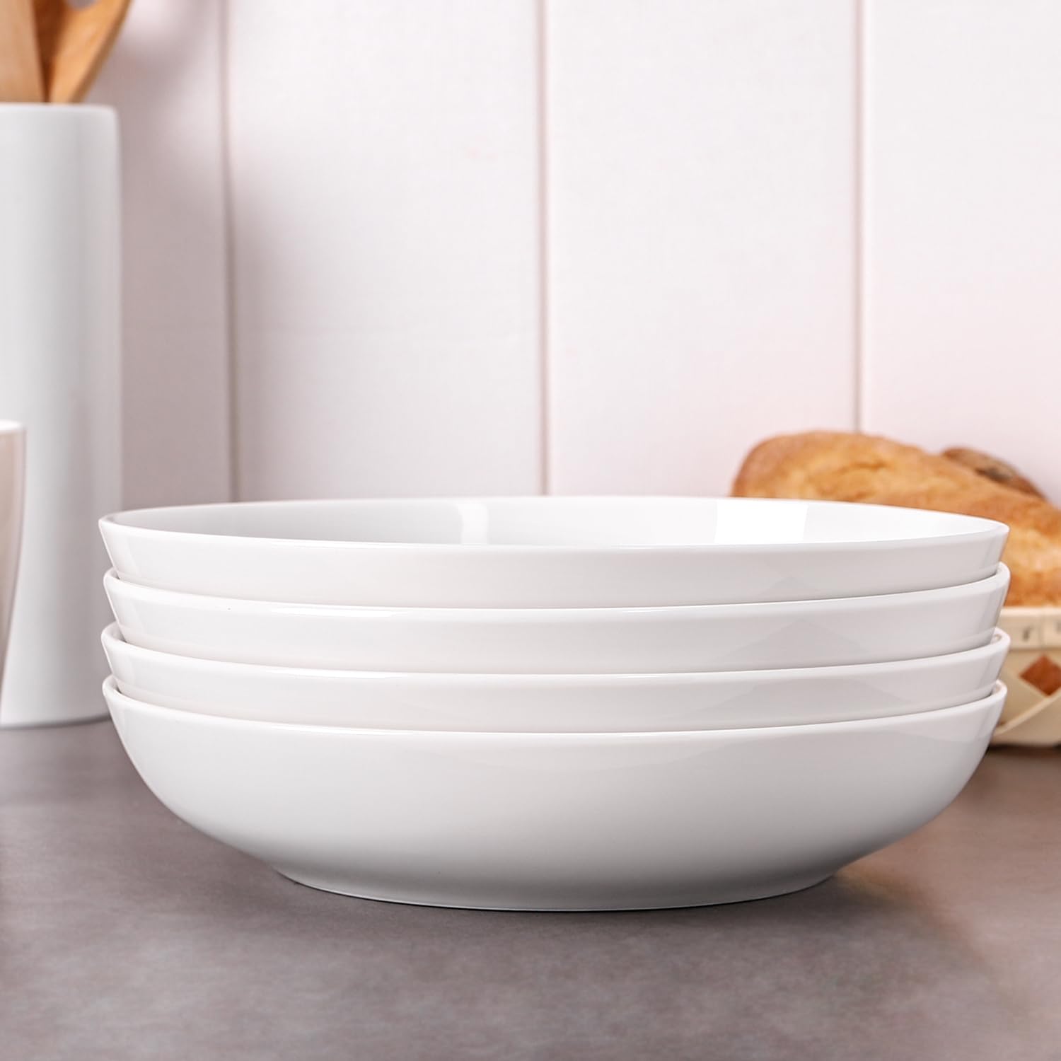DOWAN bowls are microwave and dishwasher safe for quick, easy meals