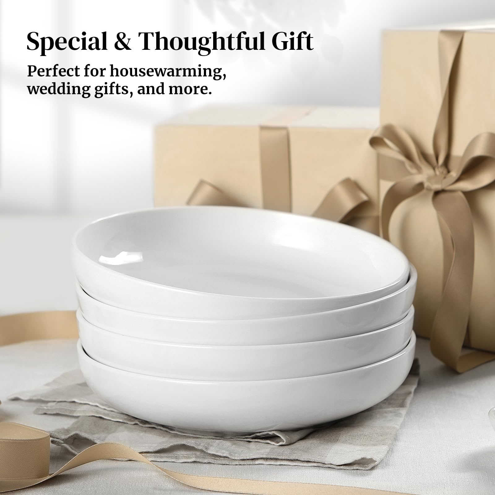 DOWAN stackable bowls save space in compact kitchen storage